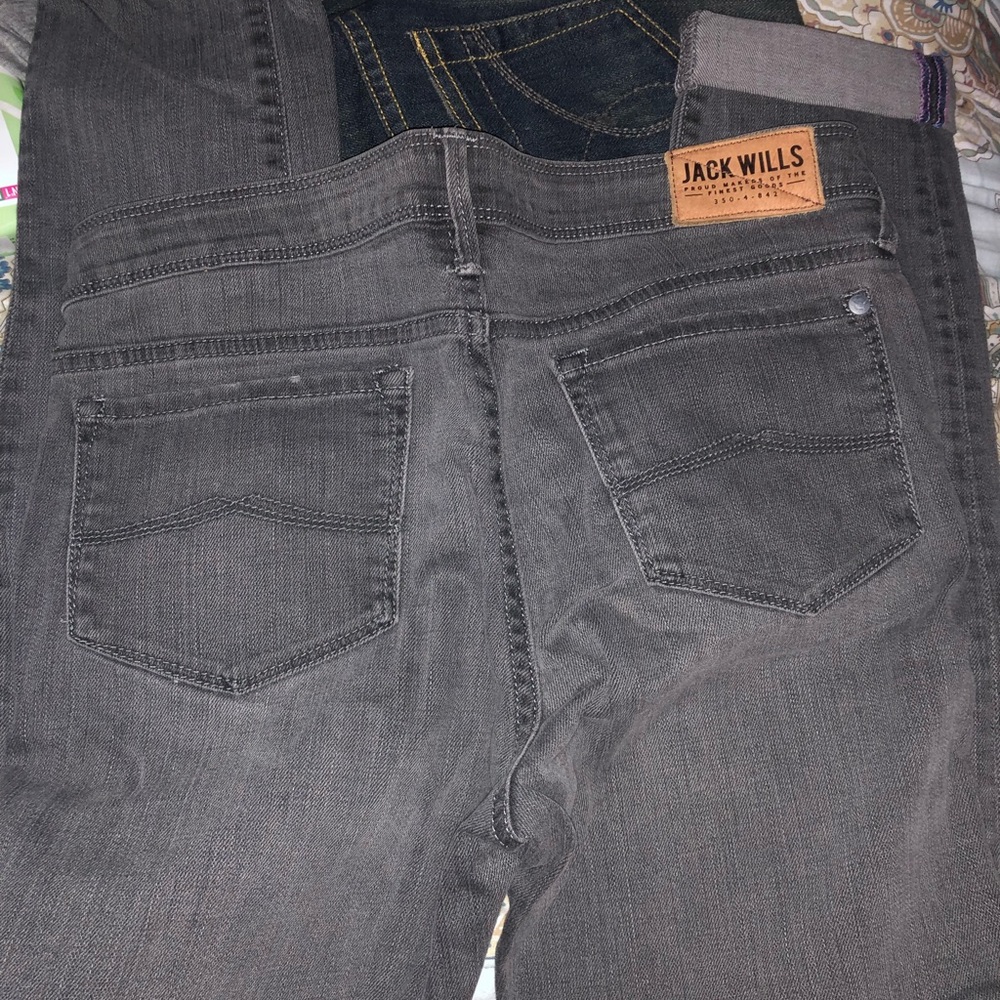 Jack Wills Grey Skinny Jeans size 28